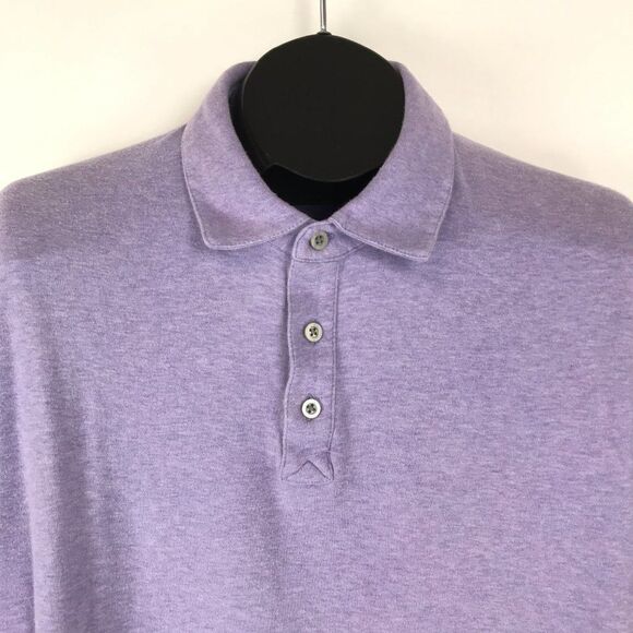 Made Cam Newton Polo Shirt Men's XL Purple Short Sleeve Cotton Casual Knit - Picture 4 of 9